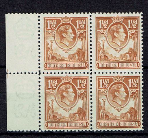 Image of Northern Rhodesia/Zambia SG 30/30b UMM British Commonwealth Stamp